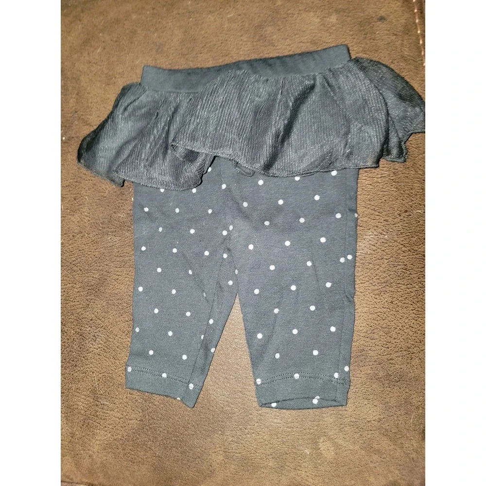 Carter's cute to the bone fall Halloween onsie and skirted leggings 3 months nwt